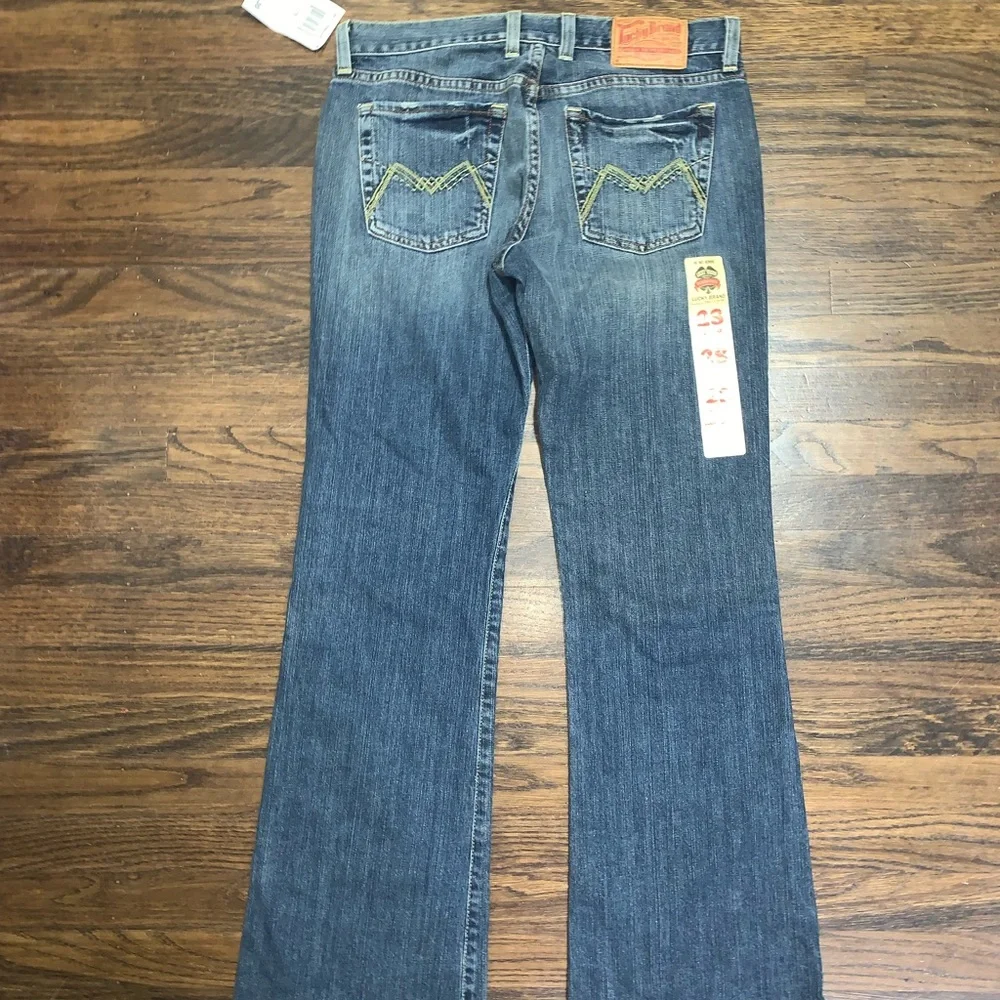 Lucky Brand Gilmore Girls Y2 K Buckle Flare Jeans 28 or 6 - Picture 5 of 5
